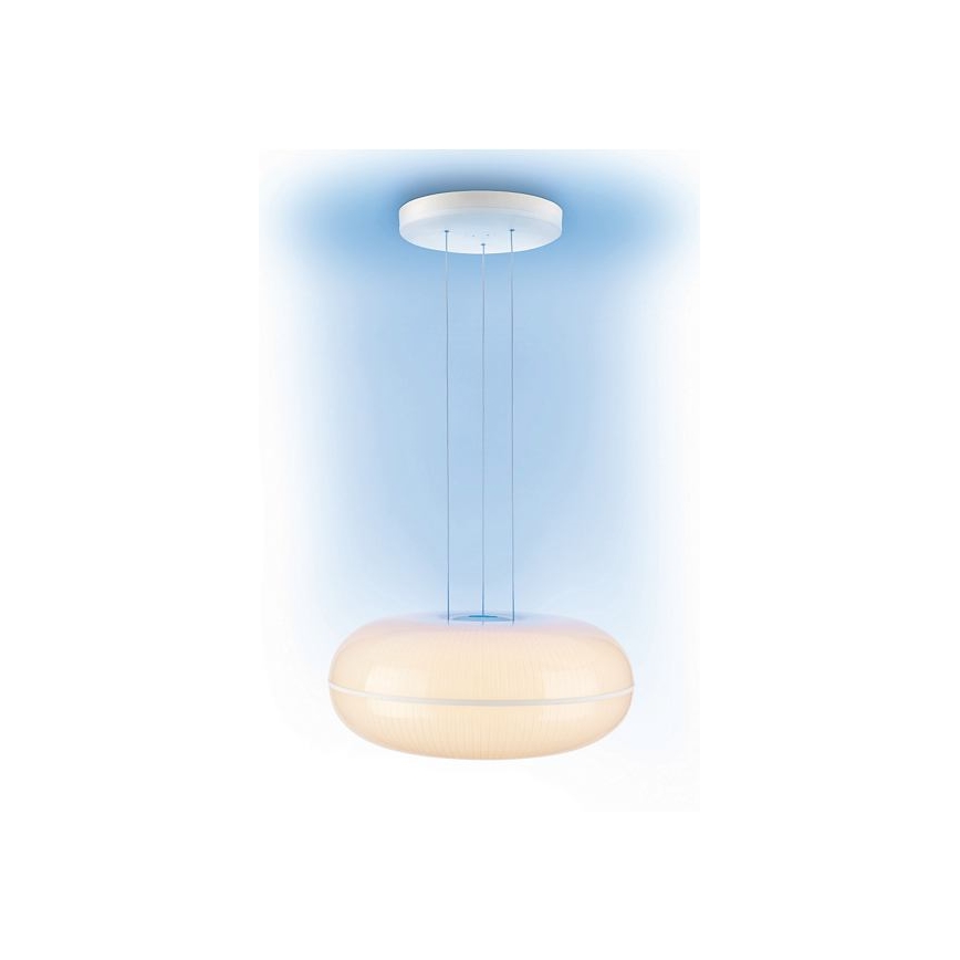LED Závěsné svítidlo stmívatelné Living Ambiance 1xLED/15W + 2xGY6,35/60W