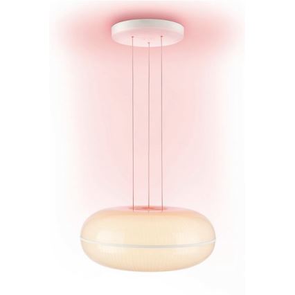 LED Závěsné svítidlo stmívatelné Living Ambiance 1xLED/15W + 2xGY6,35/60W