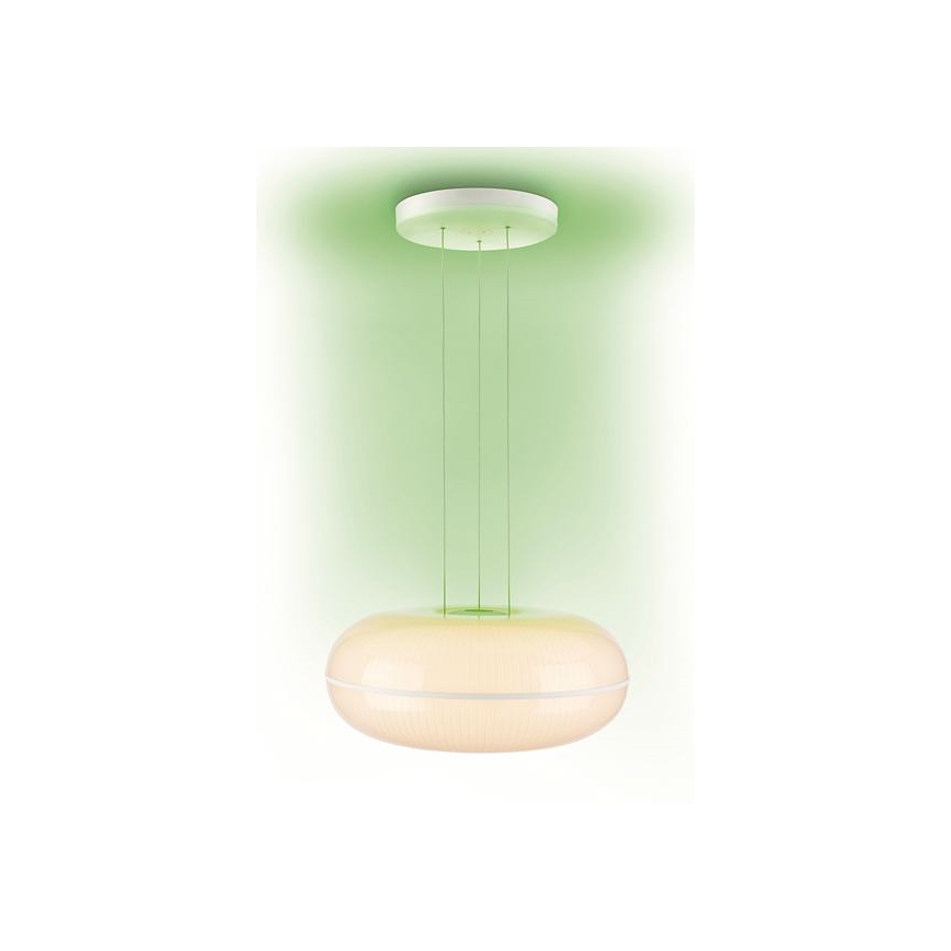 LED Závěsné svítidlo stmívatelné Living Ambiance 1xLED/15W + 2xGY6,35/60W