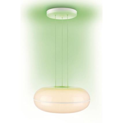 LED Závěsné svítidlo stmívatelné Living Ambiance 1xLED/15W + 2xGY6,35/60W