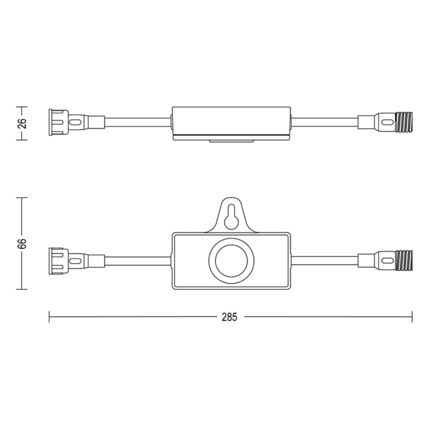 Philips - Outdoor-Dämmerungssensor mit Timer GARDENLINK 24V IP67