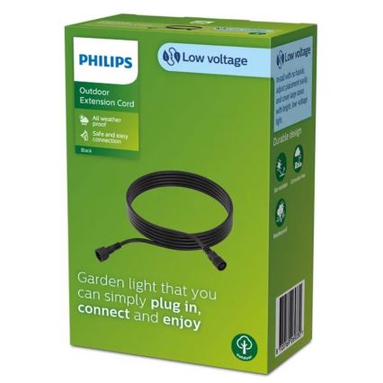 Philips - Outdoor-Verlängerungskabel 5m IP67