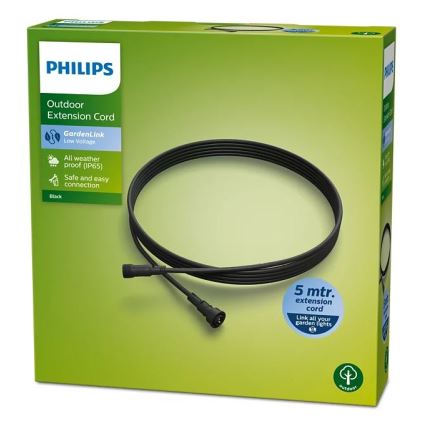 Philips – Outdoor-Verlängerungskabel 5m IP65