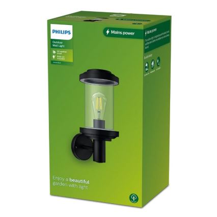 Philips - Outdoor-Wandleuchte LISTRA 1xE27/25W/230V IP44