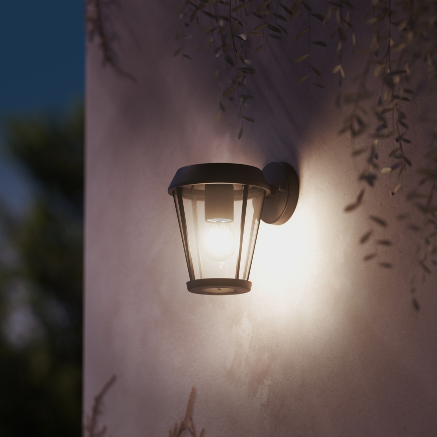 Philips - Wandleuchte für den Außenbereich SUNERA 1xE27/25W/230V IP44