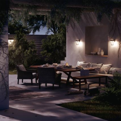 Philips - Wandleuchte für den Außenbereich SUNERA 1xE27/25W/230V IP44