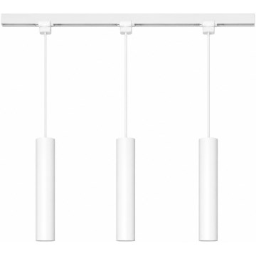 Philips - Pendelleuchte mit Seilaufhängung für Schienensystem EASYLINK 3xGU10/7W/230V 157 cm weiß