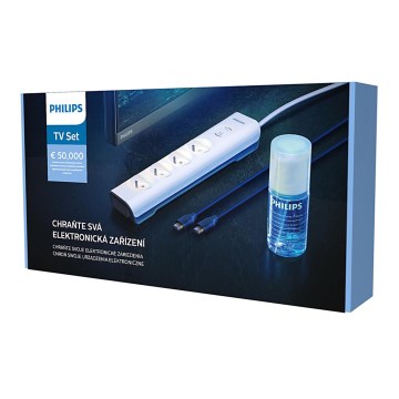 Philips Phil-TVSET01/60 - TV-Set - Überspannungsschutz, HDMI-Kabel und Reinigungsset
