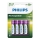 Philips R6B4A210/10 - 4 Stk. wiederaufladbare Batterien AA MULTILIFE NiMH/1,2V/2100 mAh