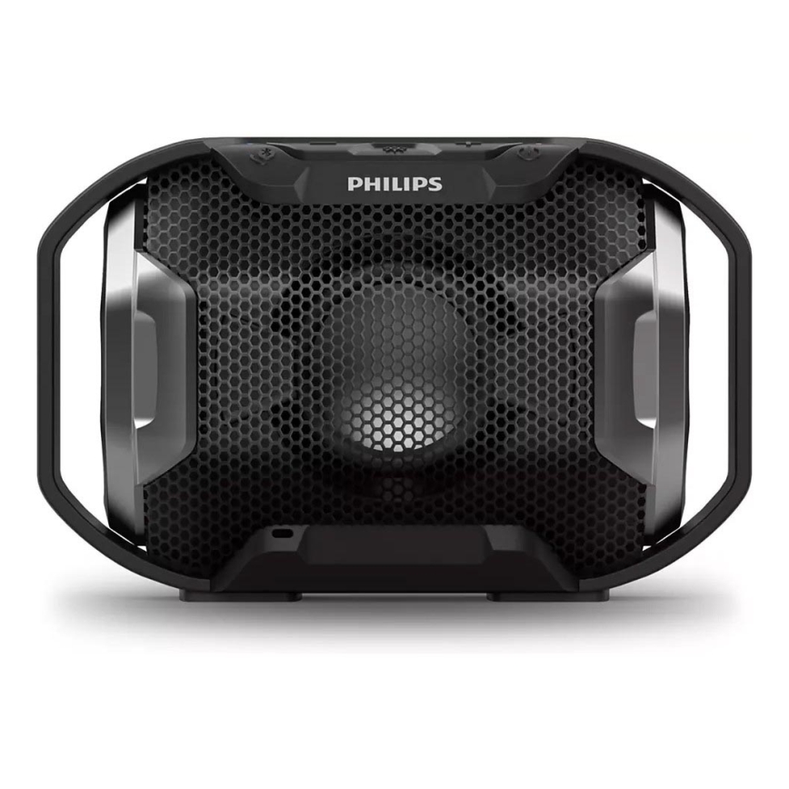 Philips SB300B/00 - Tragbarer Bluetooth-Lautsprecher 4W/5V IPX7 schwarz