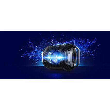 Philips SB300B/00 - Tragbarer Bluetooth-Lautsprecher 4W/5V IPX7 schwarz