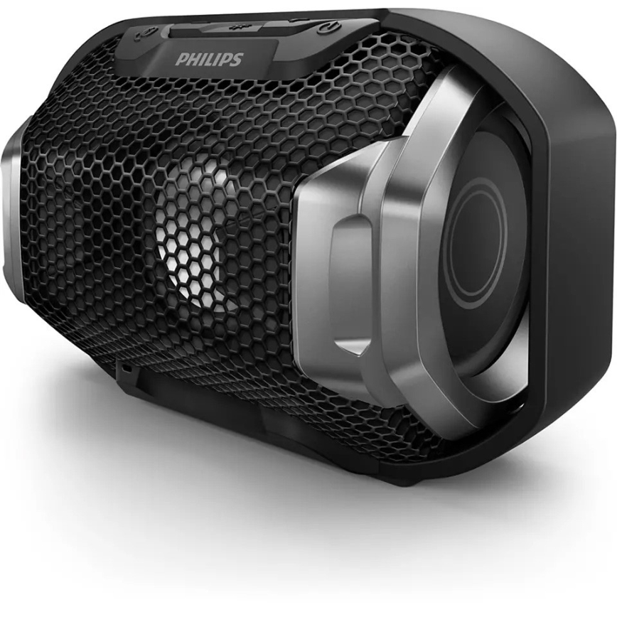 Philips SB300B/00 - Tragbarer Bluetooth-Lautsprecher 4W/5V IPX7 schwarz