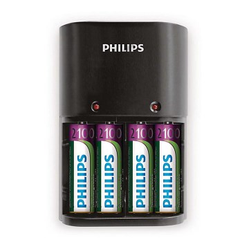 Philips SCB1490NB/12 - Batterieladegerät MULTILIFE 4xAA 2100 mAh 230V