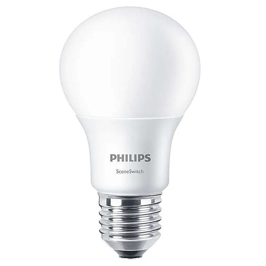 Philips SCENE SWITCH - LED-Birne E27/9,5W/230V 2700K/4000K