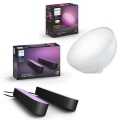 Philips - SET 2x dimmbare RGB-LED-Tischlampen Hue PLAY LED/6W/230V 2000-6500K + dimmbare LED-Tischlampe GO LED/6W/230V 2000-6500K