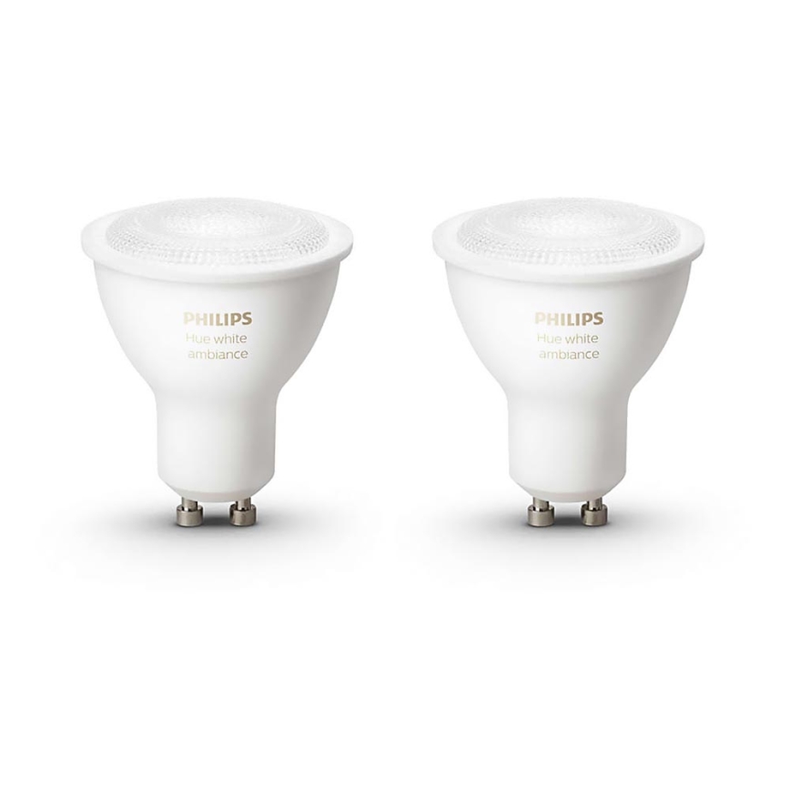 Philips  SET 2x LED dimmbare Glühbirne Hue 2xGU10/5,5W