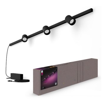 Philips - SET 3x Dimmbare LED-Leuchte für Schienensystem Hue PERIFO LED/15,6W/230V 2000-6500K