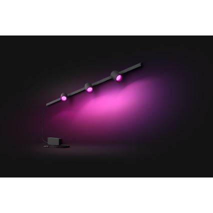 Philips - SET 3x Dimmbare LED RGB-Leuchte für Schienensystem Hue PERIFO LED RGB/15,6W/230V 2000-6500K