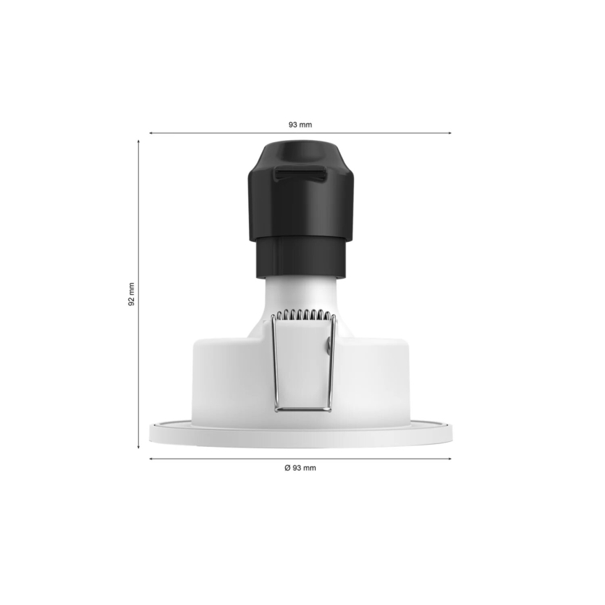 Philips - SET 3x Dimmbare LED-RGBW-Einbauleuchte für Badezimmer Hue XAMENTO 1xGU10/4,2W/230V IP44 2000-6500K
