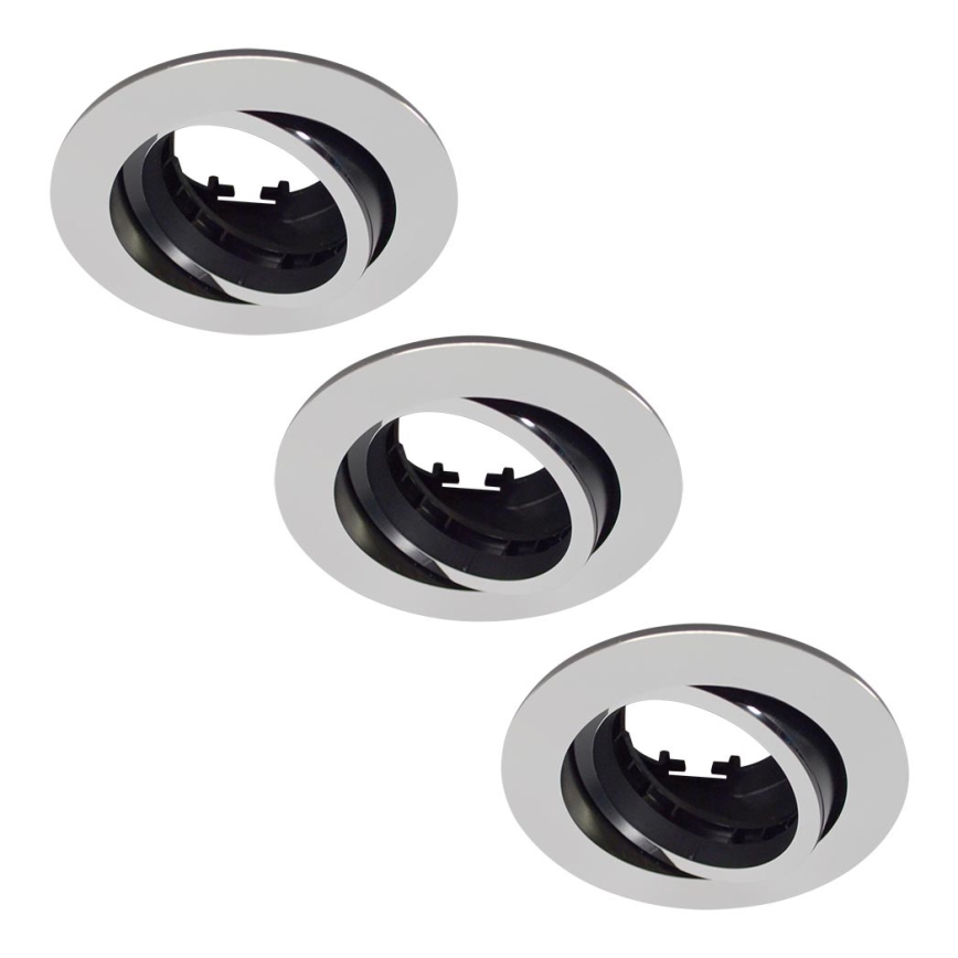 Philips - SET 3x Einbauleuchte 1xGU10/5,5W/230V