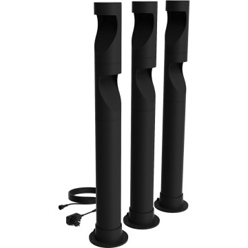 Philips - SET 3x LED-Außenleuchte GARDENLINK DESI LED/1,5W/230V 2700K IP44
