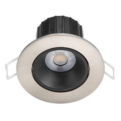 Philips - SET 3x LED dimmbare Badezimmer-Einbauleuchte ABROSA LED/9W/230V IP44