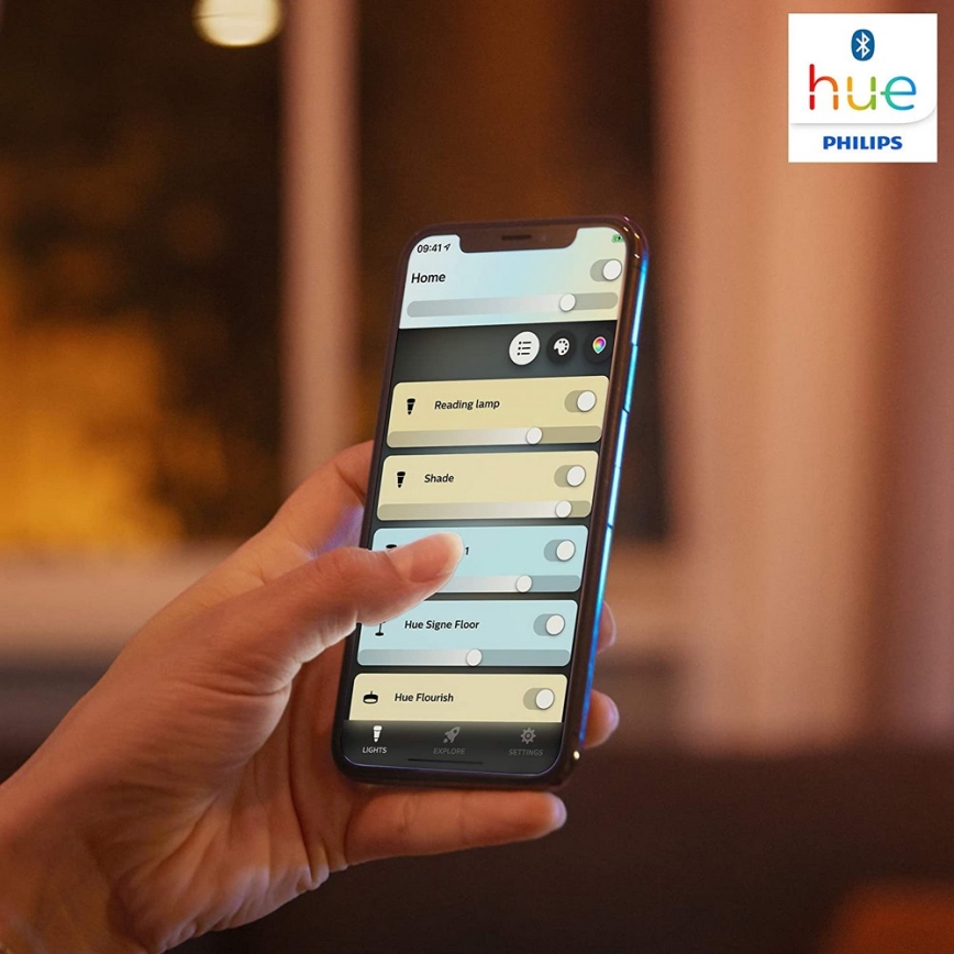 Philips - SET 3x LED dimmbare Einbaulampe Hue MILLISKIN 1xGU10/5,7W/230V 2200-6500K