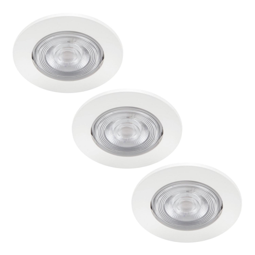 Philips - SET 3x LED-Einbauleuchte TARAGON LED/4,5W/230V 2700K