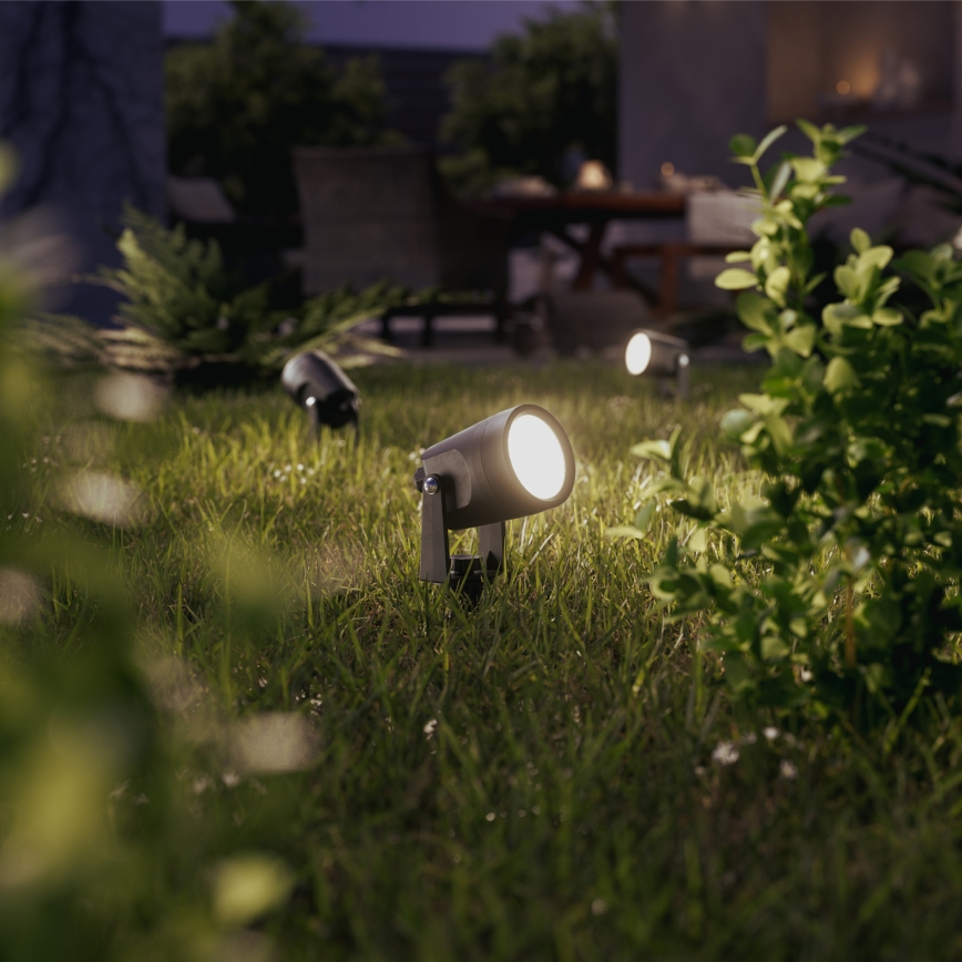 Philips - SET 3x LED-Auβenleuchte GARDENLINK REUEL LED/1,5W/230V 2700K IP44