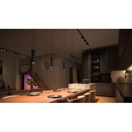 Philips - 3er-Set dimmbare LED RGBW-Pendelleuchten mit Kabelaufhängung für das Hue-Schienensystem PERIFO LED/15,6W/230V 2000-6500K