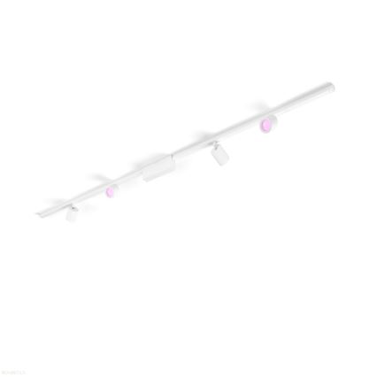 Philips-SET 4x Dimmbare LED RGB-Leuchte für Schienensystem Hue PERIFO LED RGB/20,8W/230V 2000-6500K