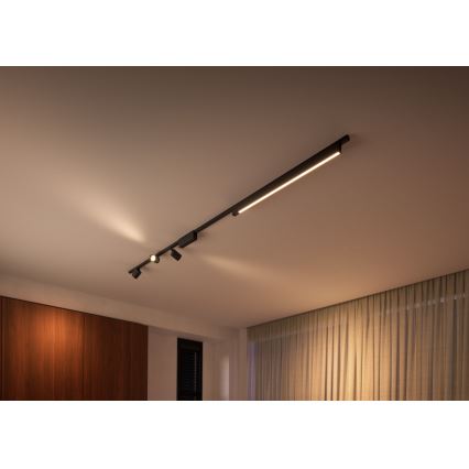 Philips-SET 4x Dimmbare LED RGB-Leuchte für Schienensystem Hue PERIFO LED RGB/44,6W/230V 2000-6500K