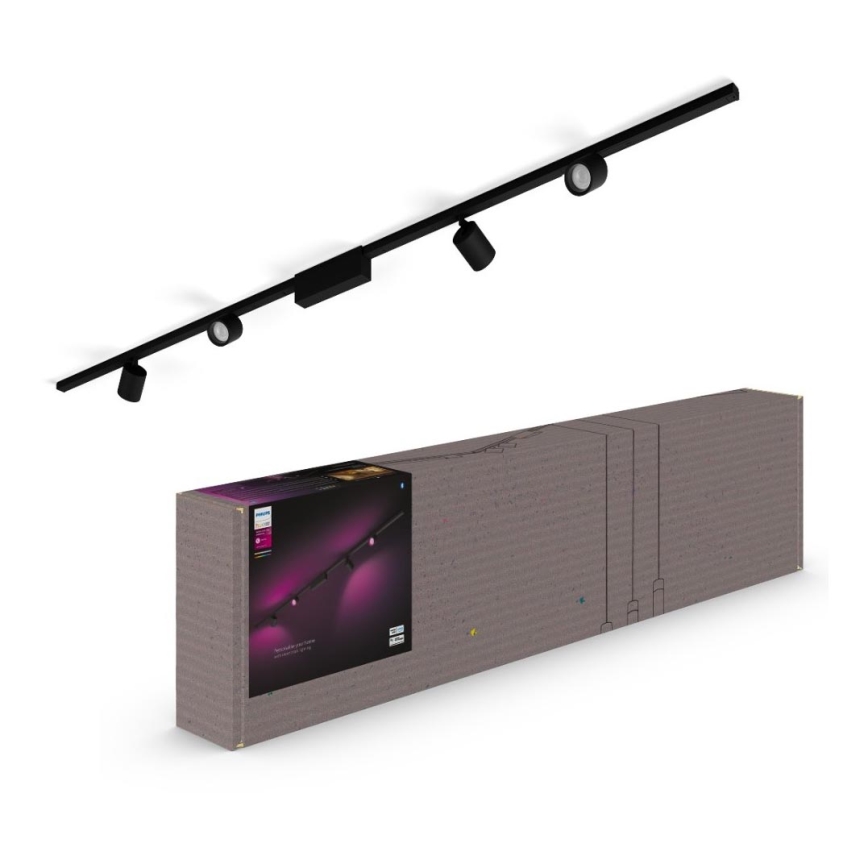 Philips  - SET 4x Dimmbarer LED-RGB-Strahler für Schienensystem Hue PERIFO LED/20,8W/230V 2000-6500K