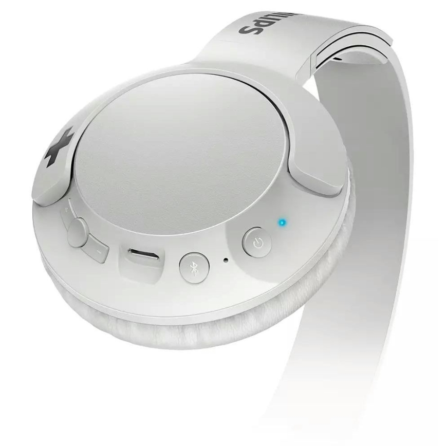 Philips SHB3075WT/00 - Kabellose Kopfhörer mit Bluetooth weiß