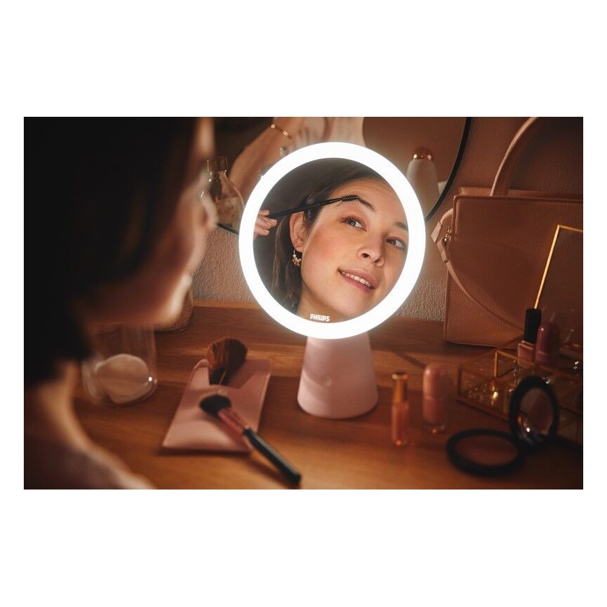 Philips - Dimmbarer Kosmetikspiegel mit LED-Beleuchtung MIRROR LED/4,5W/5V