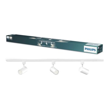 Philips - Spot-Leuchte im EASYLINK-Schienensystem 3xGU10/7W/230V 1m weiß