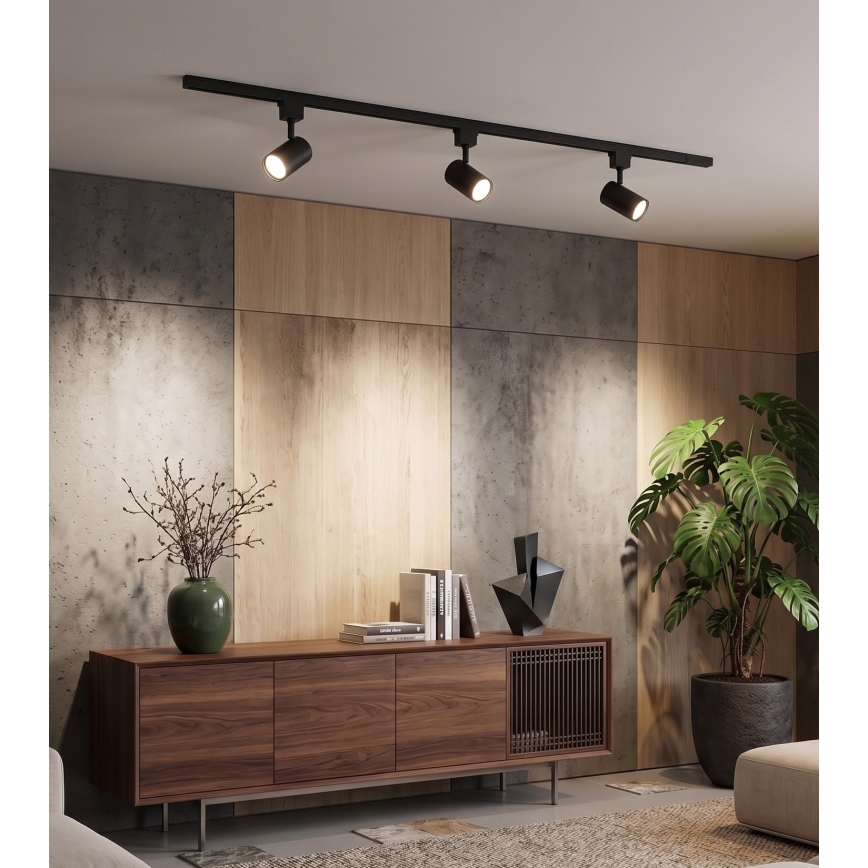 Philips - Strahler im EASYLINK-Schienensystem 3xGU10/7W/230V 1m schwarz