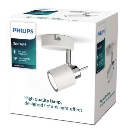 Philips - Strahler 1xGU10/35W/230V weiß