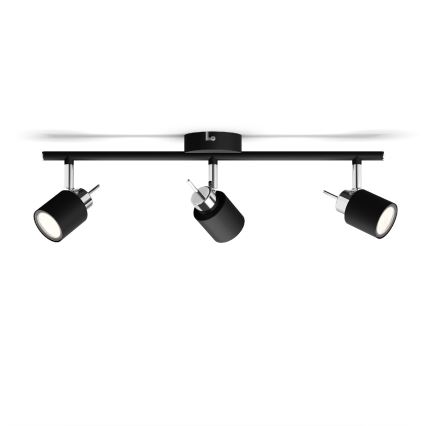 Philips - Strahler 3xGU10/35W/230V schwarz