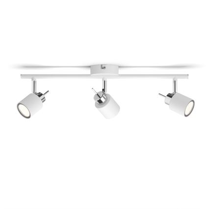 Philips - Strahler 3xGU10/35W/230V weiß