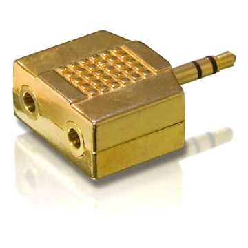 Philips SWA3031S/10 - Stereo Adapter Y HEADPHONE SPLITTER 3,5mm M/2x3,5mmF