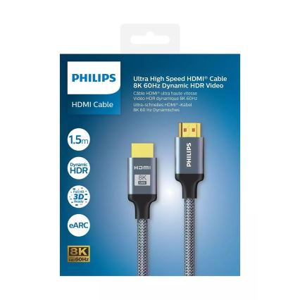 Philips SWV9115/10 - HDMI Kabel 1,5m grau