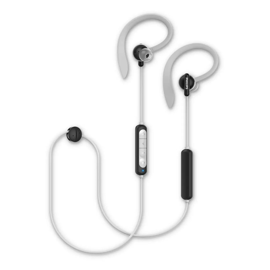 Philips TAA4205BK/00-Bluetooth-Kopfhörer mit Mikrofon weiß/schwarz