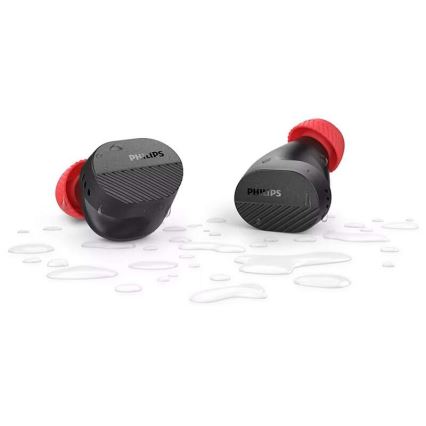 Philips TAA5508BK/00 - Kabellose Kopfhörer IPX5 schwarz/rot