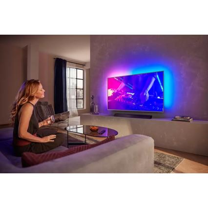 Philips TAB8405/10 - Intelligenter Lautsprecher für TV 240W/230V + Fernbedienung