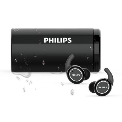 Philips TAST702BK/00 - Kabellose TWS Bluetooth Kopfhörer IPX5 Schwarz