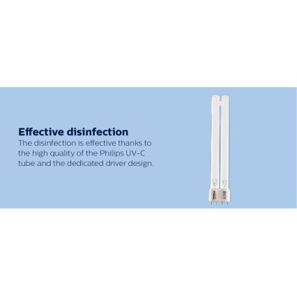 Philips - Desinfektions-Germizidlampe mit UV-C-Sensor/24W/230V