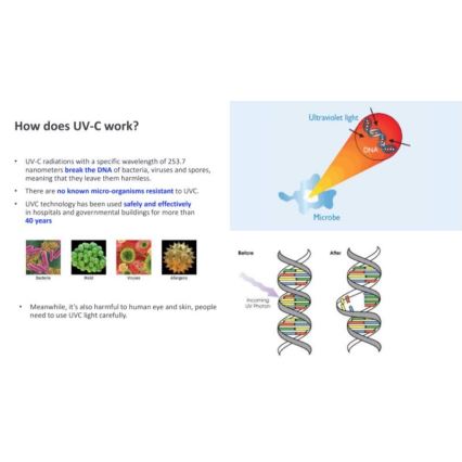 Philips - Desinfektions-Germizidlampe mit UV-C-Sensor/24W/230V