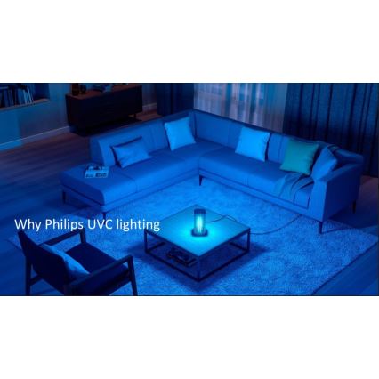 Philips - Desinfektions-Germizidlampe mit UV-C-Sensor/24W/230V