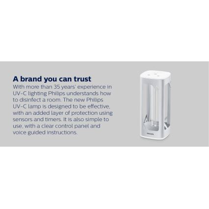 Philips - Desinfektions-Germizidlampe mit UV-C-Sensor/24W/230V